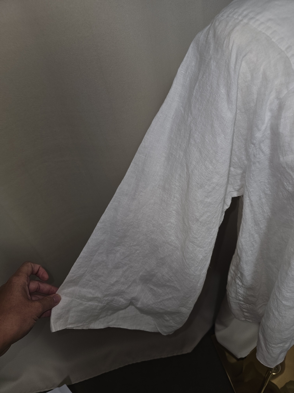 GAP White Lightweight Peasant Tunic - Picture 3 of 7